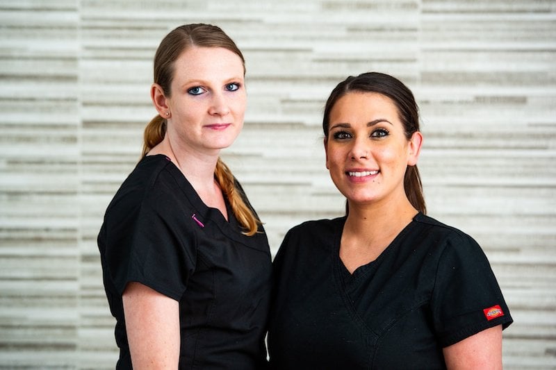 Photo: Bonnie and Beth: Periodontal Assistants - Philadelphia & Warminster PA