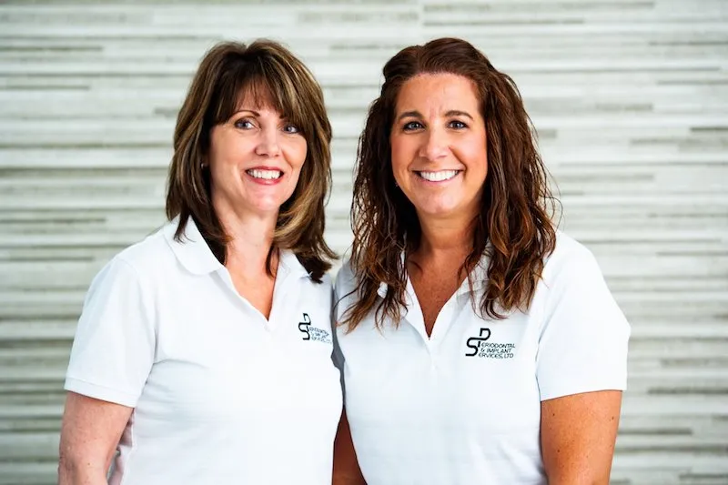 Photo: Rita and Diane: Periodontal Insurance and Business Office - Philadelphia & Warminster PA