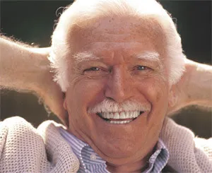 A smiling older man