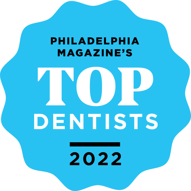 Award badge: Top Dentist - Periodontist 2022<span id=